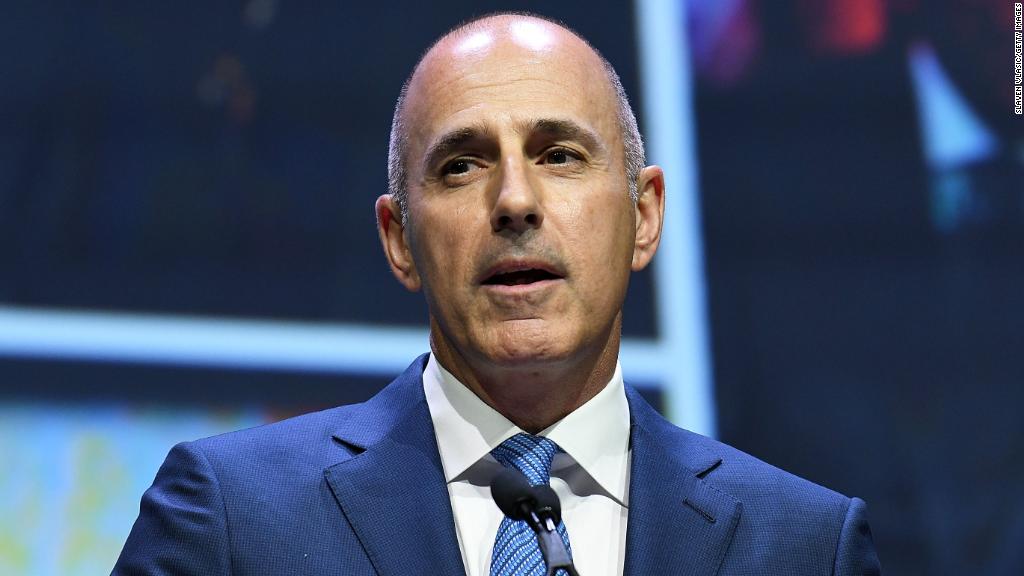 Was Matt Lauer terminated for sexual misconduct or sexual harrassment? What is the difference? (Image: CNN Money)