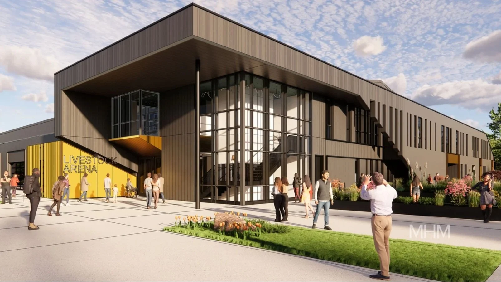 Lauderdale Co Ag Multipurpose Complex | MHM Architects & Interior Designers