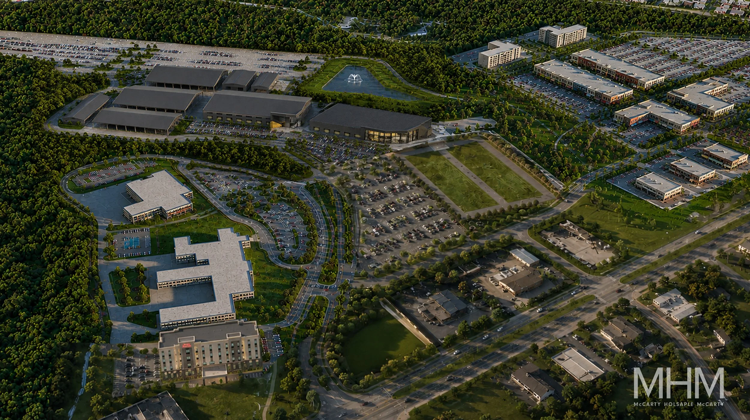 Lauderdale County Ag Multipurpose Complex | MHM Architects + Interior Designers