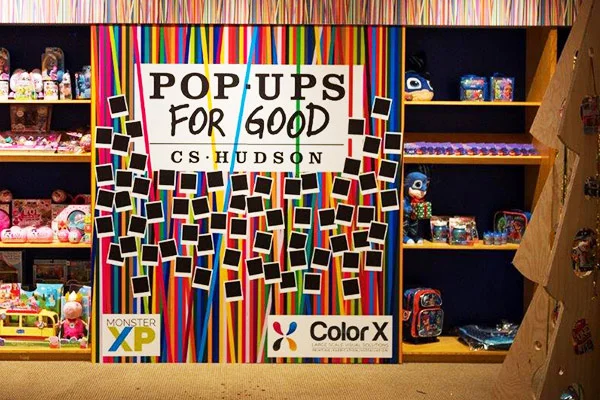 All the toys are free at this pop-up store for homeless kids