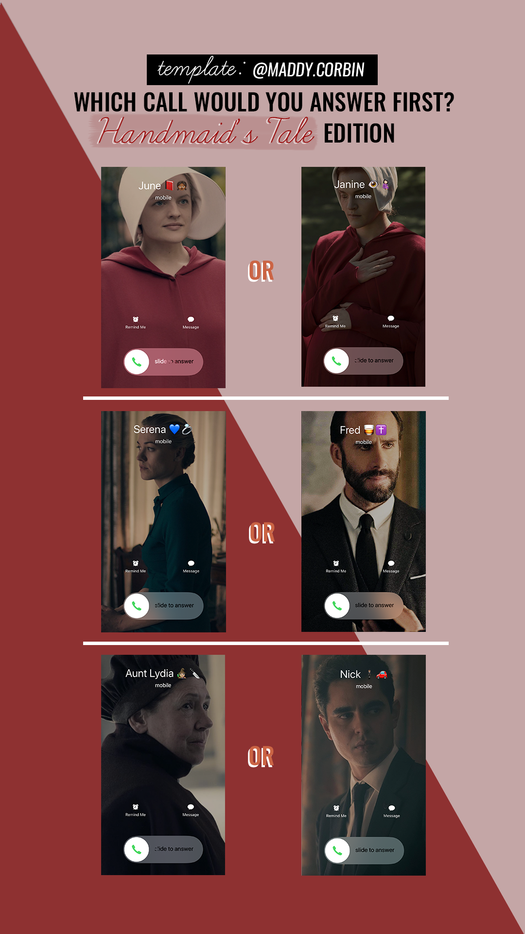 TELEVISION SHOWS — Maddy Corbin - 