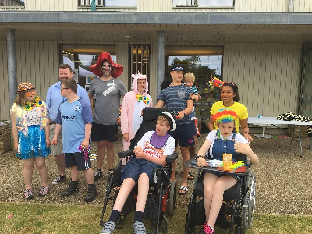 A group of our holiday makers and volunteers from our first holiday in 2018