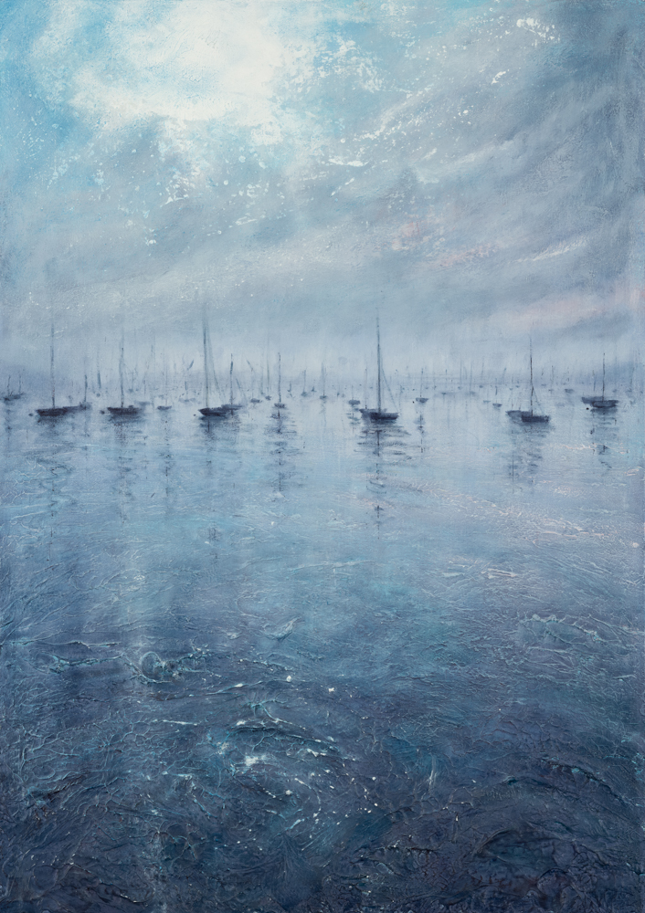 Falmouth Harbour   60cm x 84cm  Sold