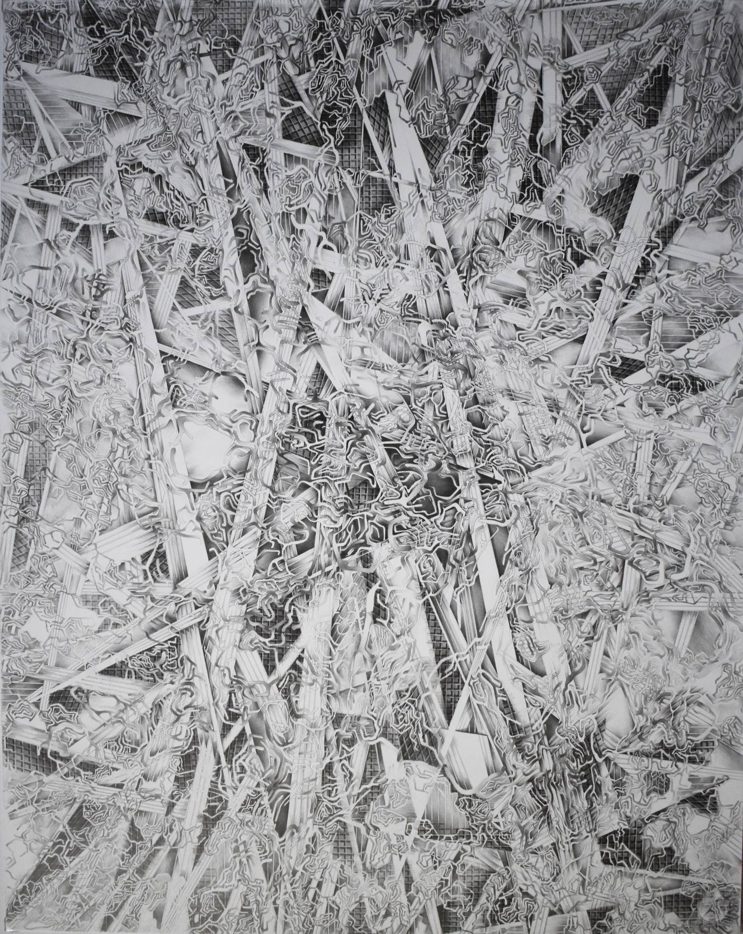 Valentina Custer O'Roark 3 graphite 29" X 23"