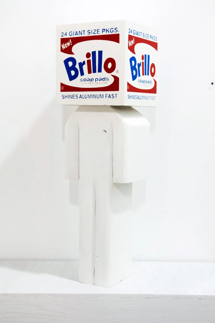 Brillo cedar + acrylic 9.25 x 9.5 x 31.25 inches CSK 035G