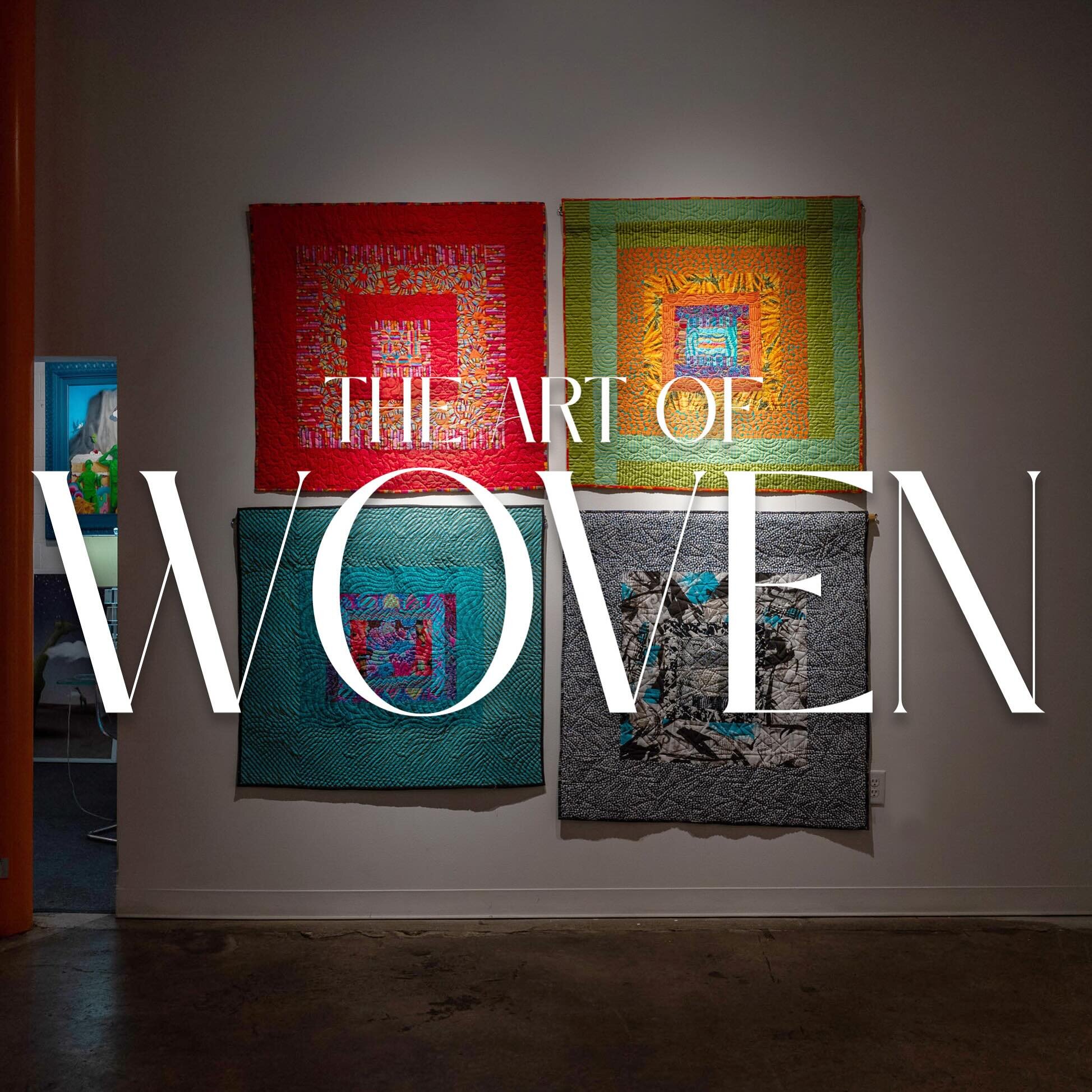 Dear Friends, 

We are pleased to share with you The Art of WOVEN featuring all new works by Sandy Teepen, Chloe Alexander, Philip Carpenter, Marc Boyson, and Lauren Lesley. Thank you to Valentin Sivyakov Photography for the awesome shots:

https://w