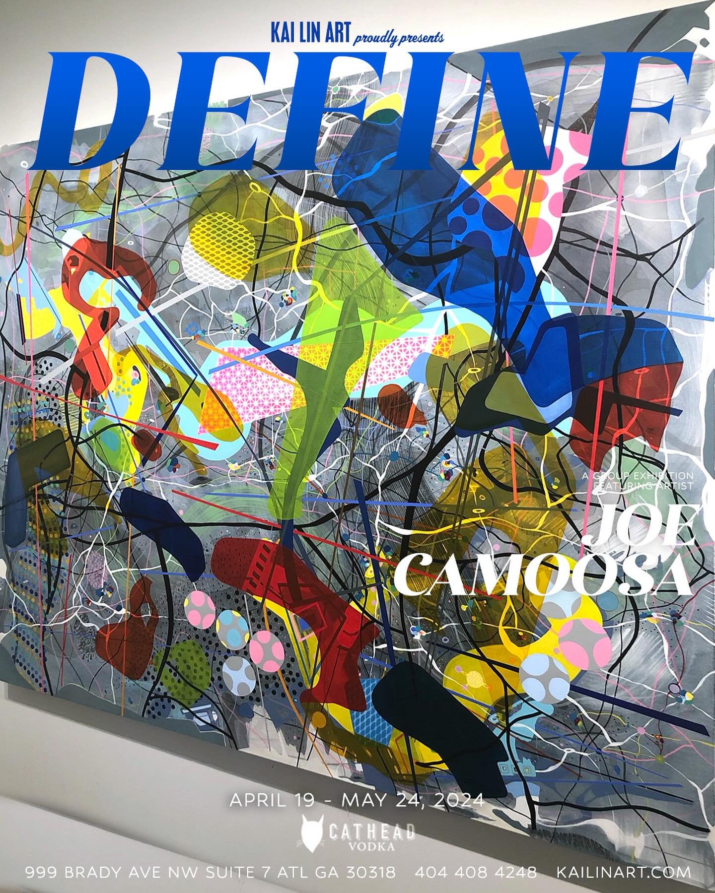 We are pleased to invite you to our third exhibit for 2024 :: Define feat. @joecamoosa launching April 19 and running though May 24 @kailinart 

https://www.kailinart.com/news/define