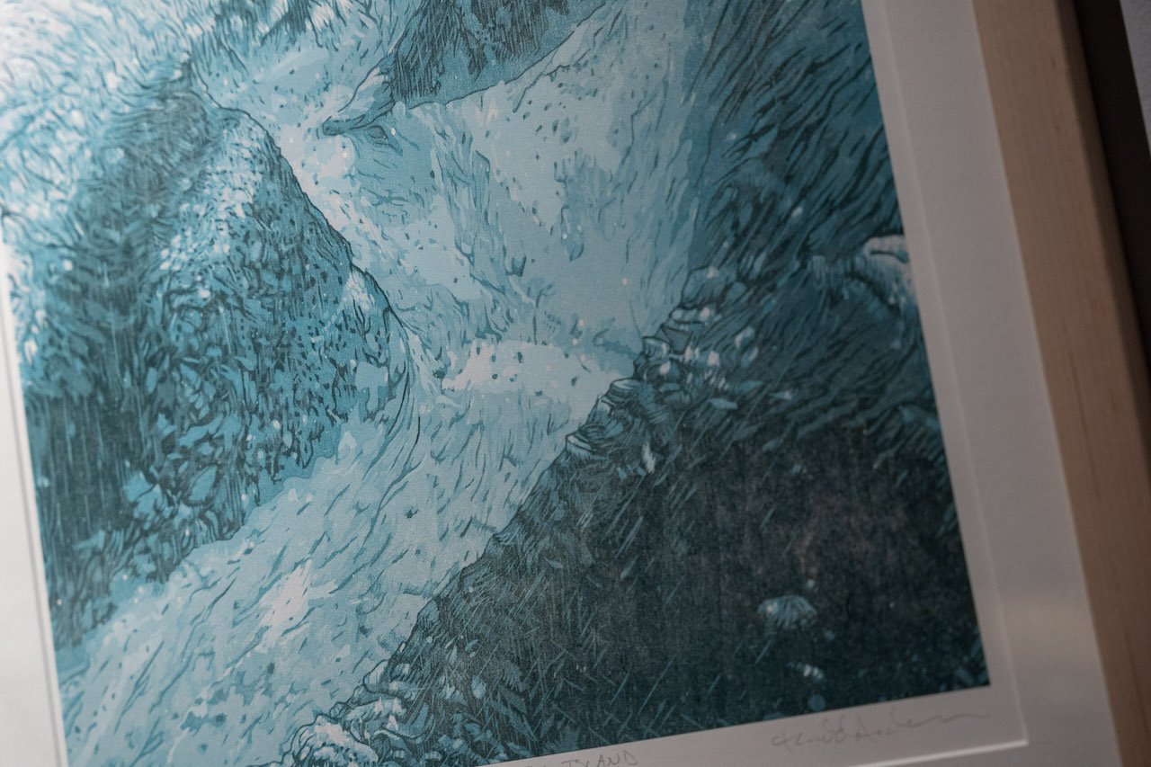 Todd Anderson - Melt on Parade Glacier, Baffin Island