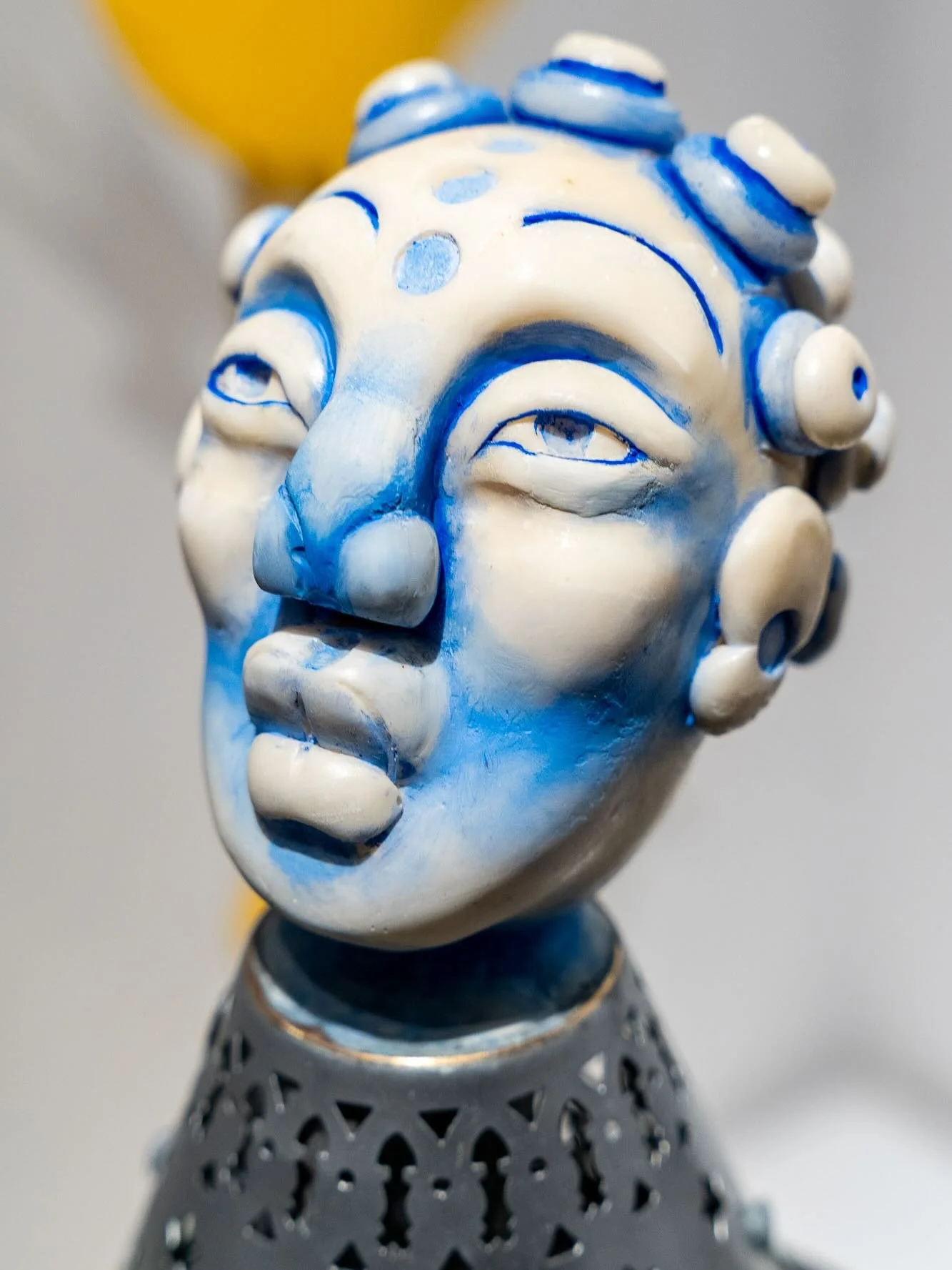 And now for a closer view of these three #sculptures for our #objects exhibition 

L Doug McAbee @dougmcabee Esther  painted steel, 33&rdquo;x8&rdquo;x11&rdquo; 
C Grace Kisa @studiogracekisa Lift Off/Set Your Controls  Mixed Media 31 x 10 x 10 
R Ho
