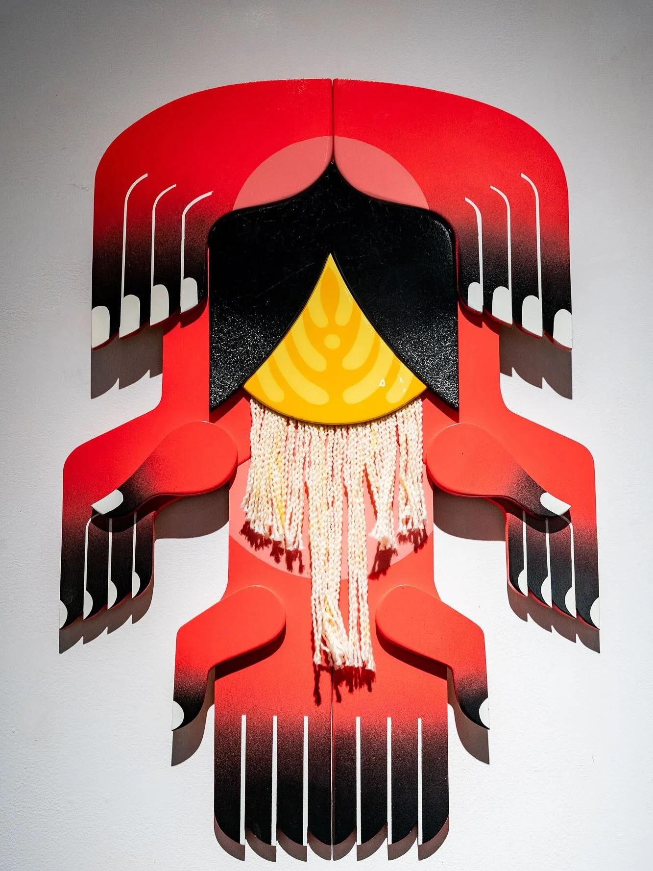 When the vibes are right @amadhouselad 

Adam du Shole Palm Tree  Mixed Media, wood, enamel, resin 32&rdquo; x 22&rdquo; x 2&rdquo; now available and on exhibit @kailinart
