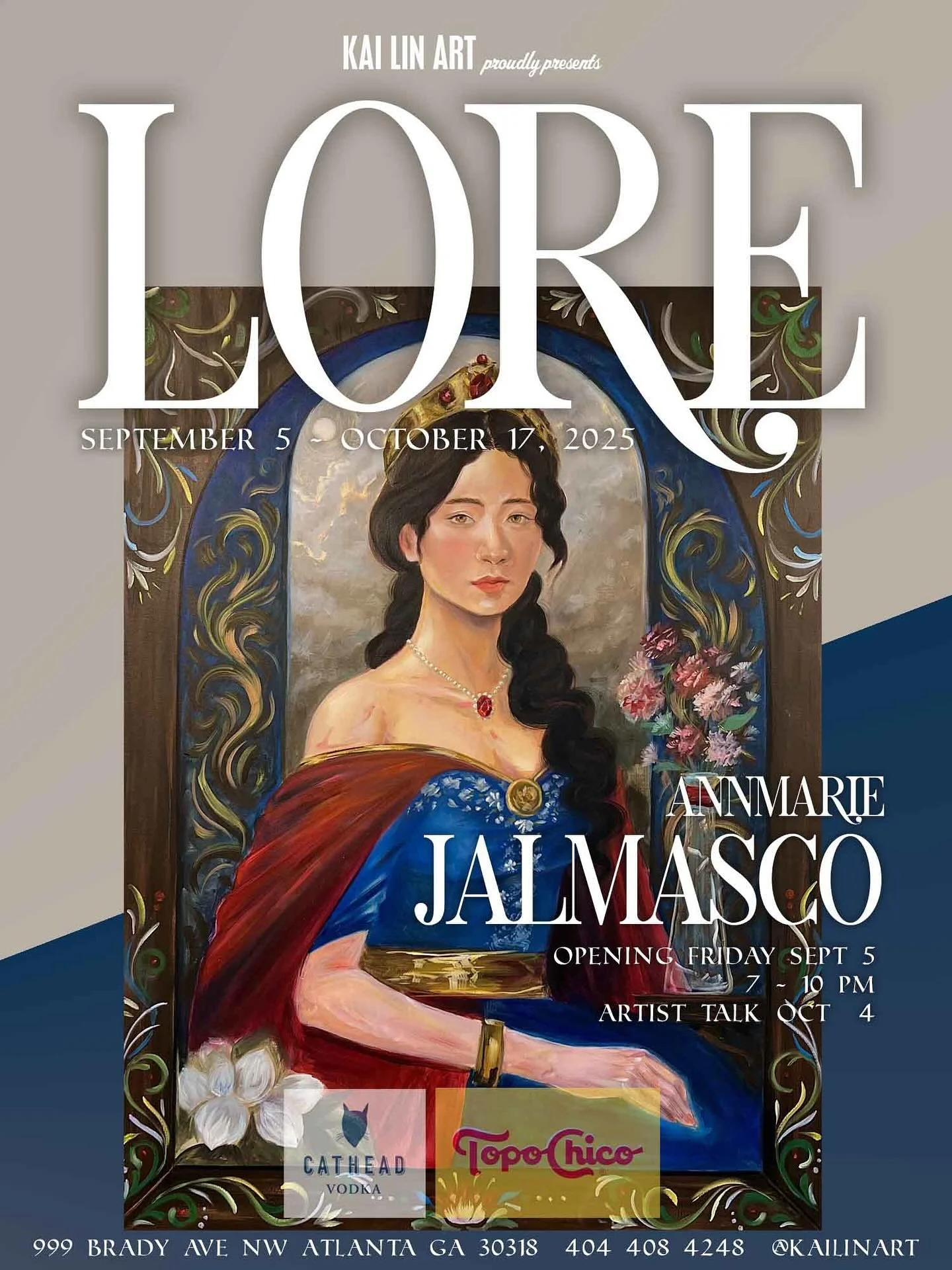 LORE
EXHIBITION OPENING FRIDAY SEPTEMBER 5, 2025
7:00 - 10:00 PM 
FREE AND OPEN TO THE PUBLIC
EXHIBITION RUNS THROUGH OCT 17
We are excited to announce our seventh exhibition of 2025 :: LORE
https://www.kailinart.com/news/lore

Lore brings together s