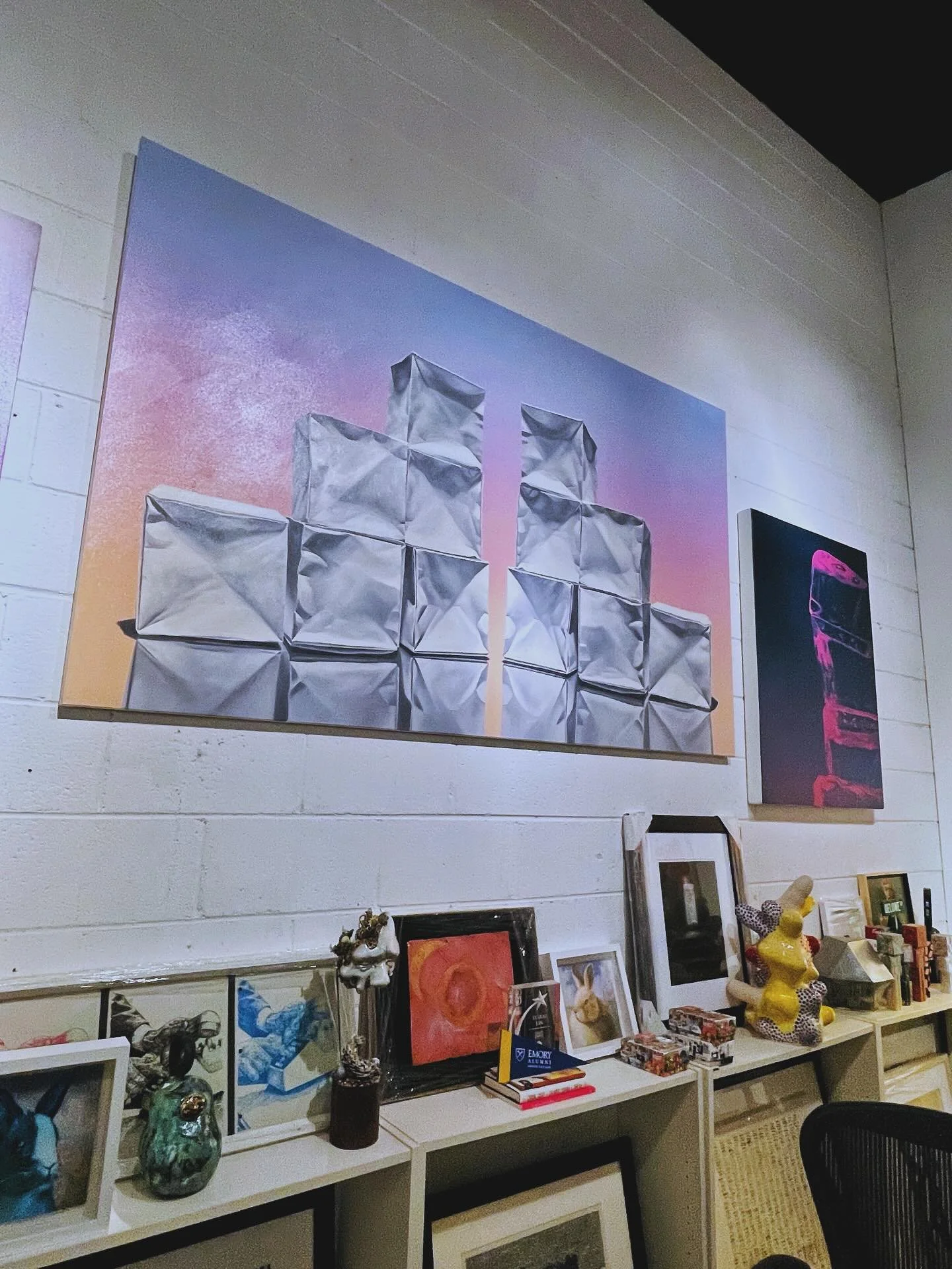 Current views of the state of art @kailinart 🎉🎨🎁