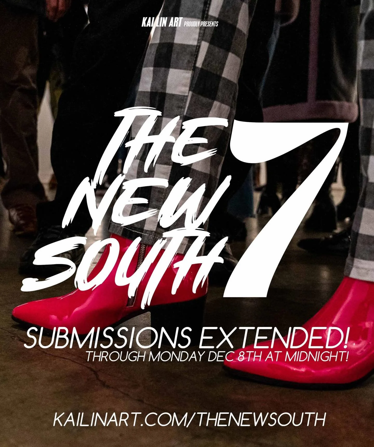 Last call : TNS7 due tonight 🎨🎉🏆

Submit now or forever hold your piece {of art}

https://www.kailinart.com/thenewsouth
