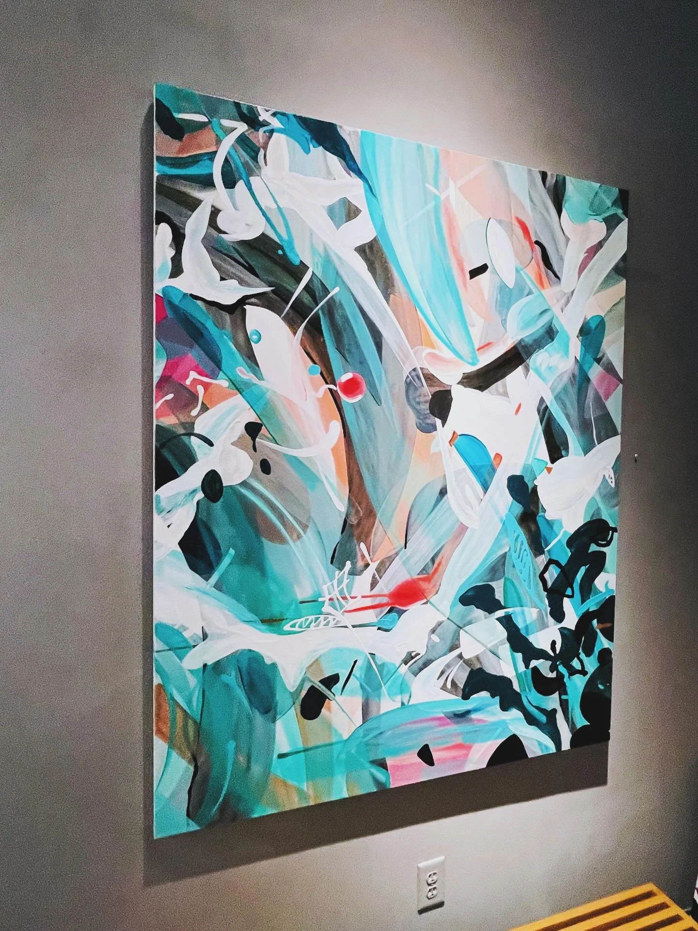 Final week to see these beauties from @ivy.wu.art 

Ivy Wu  Untitled  Acrylic on canvas 60 x 48&rdquo;
Ivy Wu  Tipsy Trance  Acrylic, modeling paste on canvas 48x60&rdquo;
Ivy Wu  Reflection at 24N81W  Acrylic on canvas 48x60&rdquo;