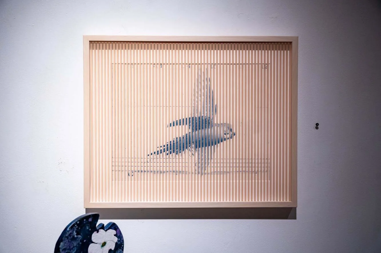 Is this the real life, is it just fantasy @bob__goldstein for The New South 7 now on exhibit and available @kailinart 

Bob Goldstein In Memory of Harry Larkyns Cyanotype on paper, screenprint plexiglass in float frame 16&rdquo;
x 20&rdquo;

📸 cred.