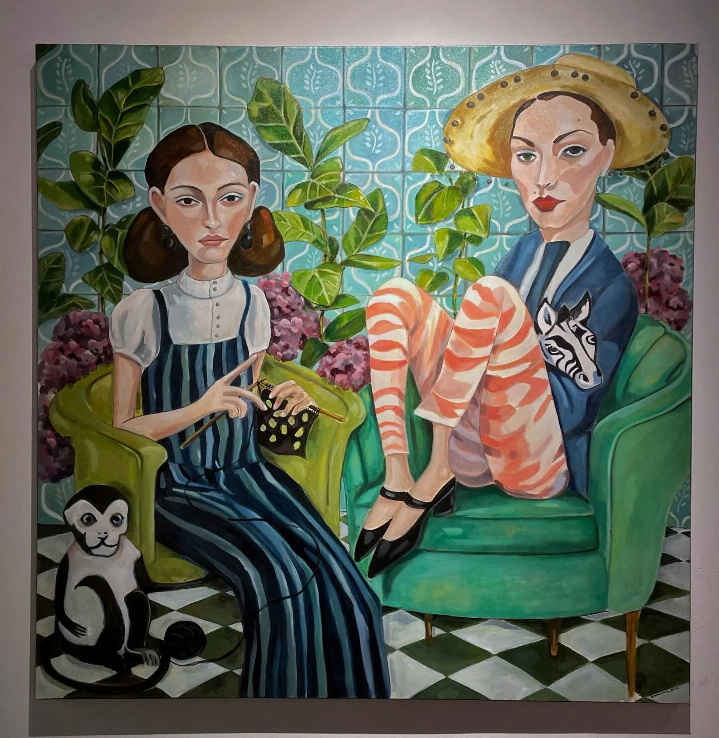 Revisiting these two lovely @cameronblissart works now available @kailinart 💎💖🎨