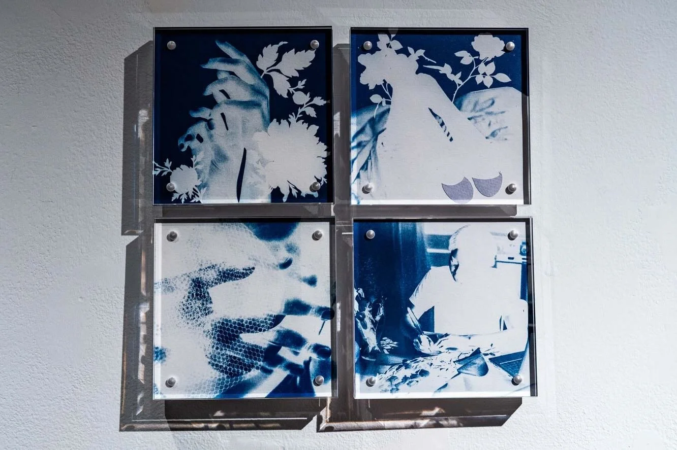 These four works by @marryammomaart are now on exhibit and available @kailinart 💖🎨🏆 #thenewsouth