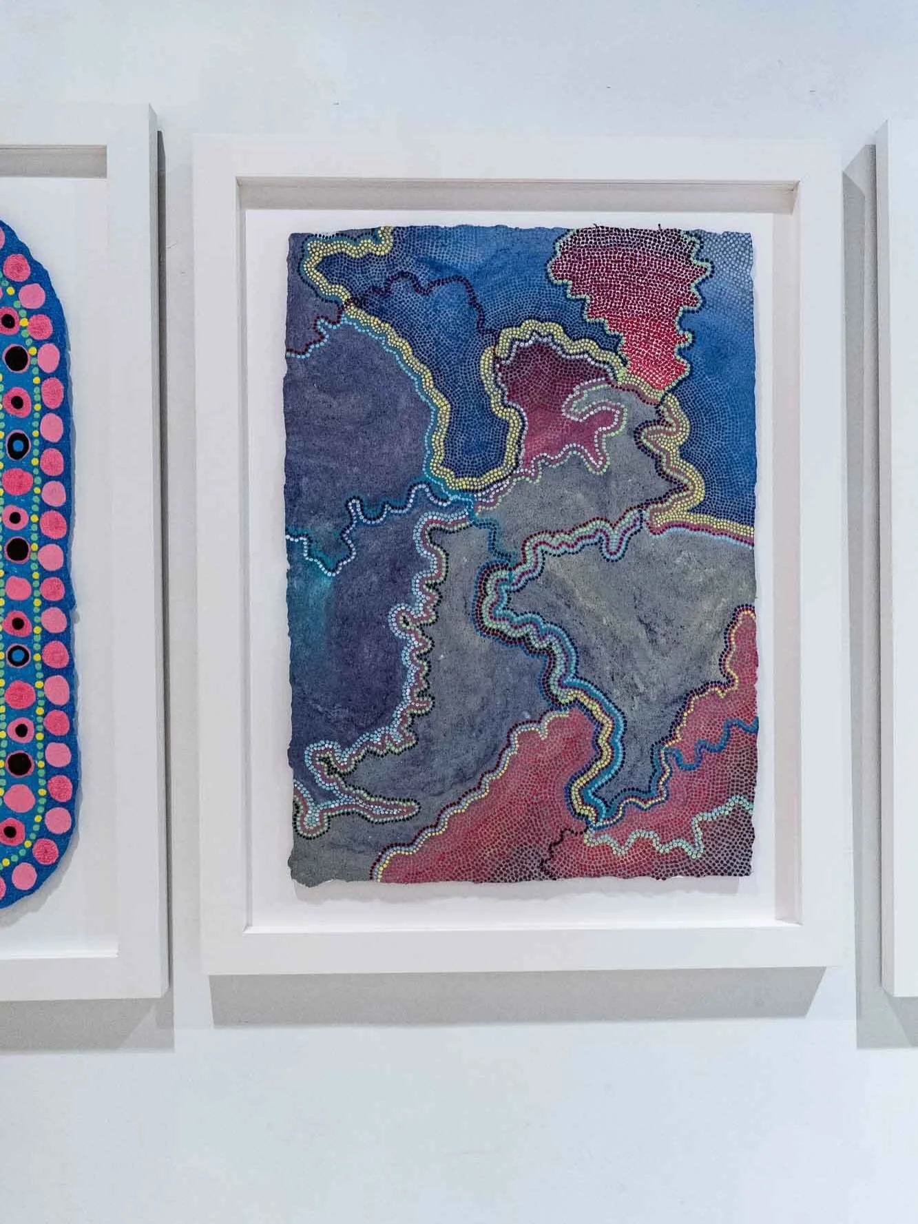 A closer look at these @chadhaywardart works now on exhibition and available @kailinart 💖💭🔭