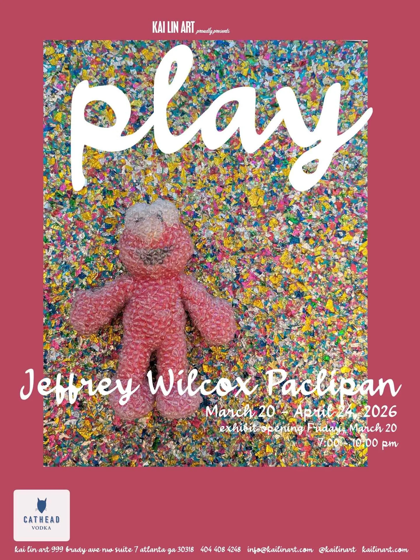 We are excited to announce our second exhibition of 2026

PLAY, a dynamic group exhibition exploring curiosity, experimentation, and the essential role of play in the creative process. Bringing together painters, sculptors, printmakers, and mixed-med