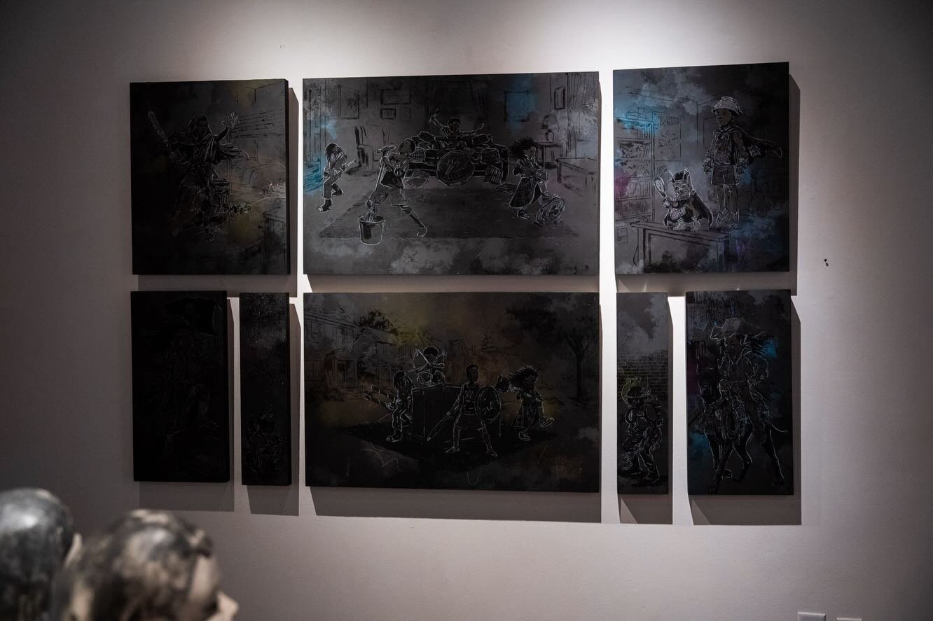 Petie Parker&rsquo;s portion of #play is patently phenomenal @kailinart #prolific 🖼️🔥🏆

DM for details and availability @kailinart 

📸 courtesy of @valentin_sivyakov @visualsage