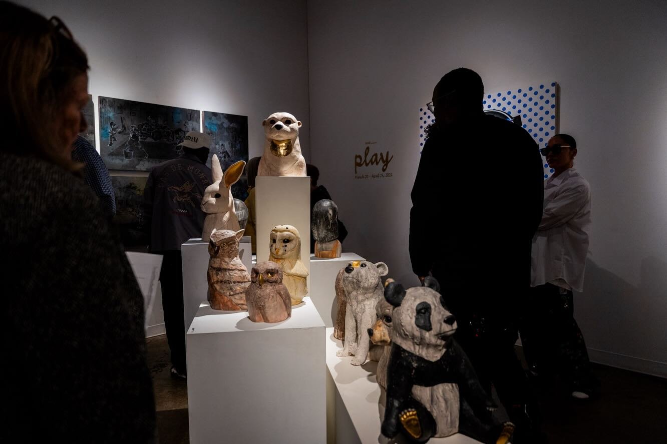 #play with #sculptures featuring all new work in our sculpture garden gallery of @kristagrecco now on exhibit

DM @kailinart for inquiries and availability 💸🎨🍵 

📸 cred. @visualsage @valentin_sivyakov