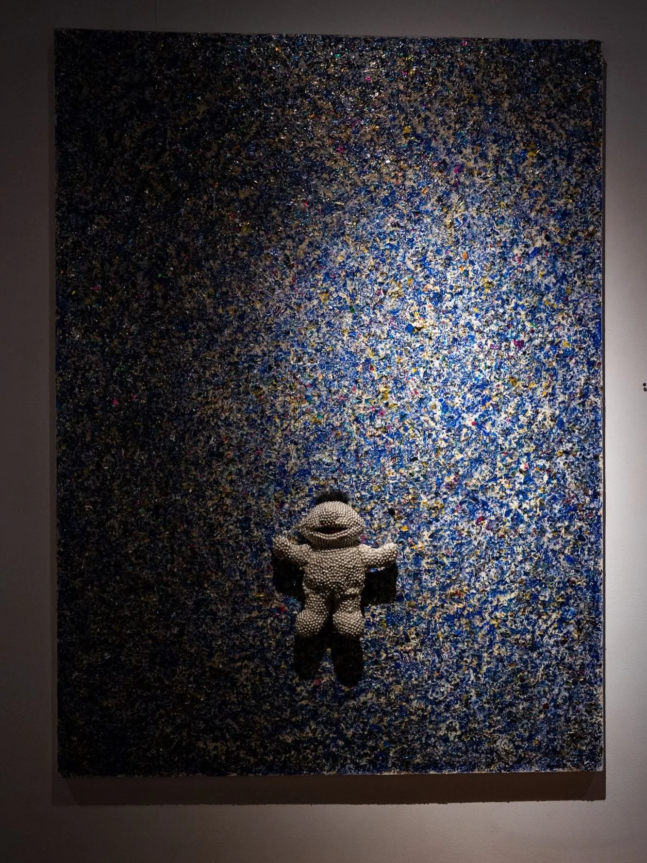 The whimsical works of @jeffreywilcoxpaclipan have now launched @kailinart for #play on exhibit through April 24 🎨🧩🧸