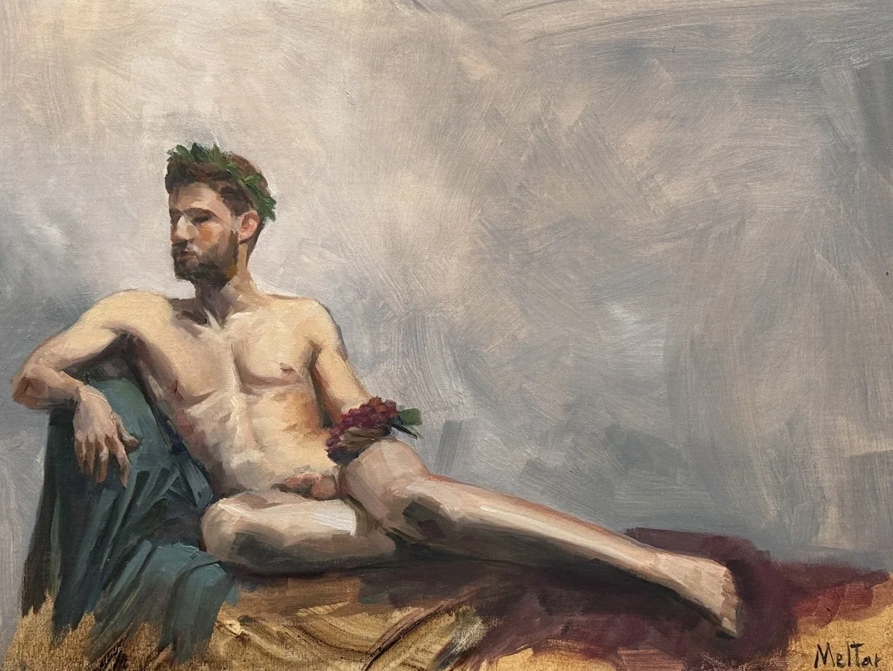 Copy of HOLMES_MELISSA_WITH_LAURELS_OIL_ON_PANEL_12_x_16__.jpg