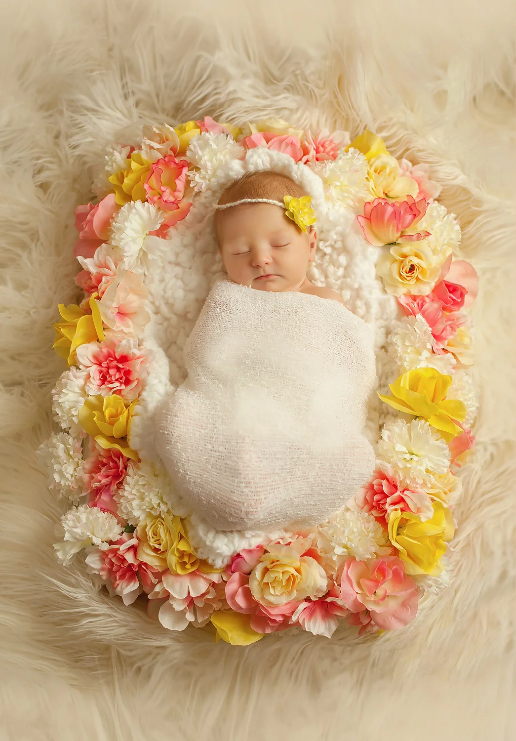 floral baby photos High Point NC