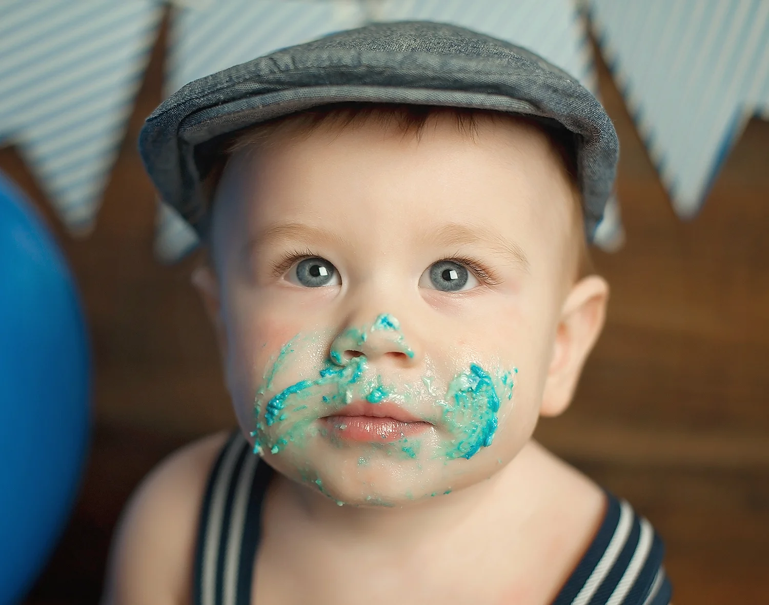 cake smash portraits greensboro nc