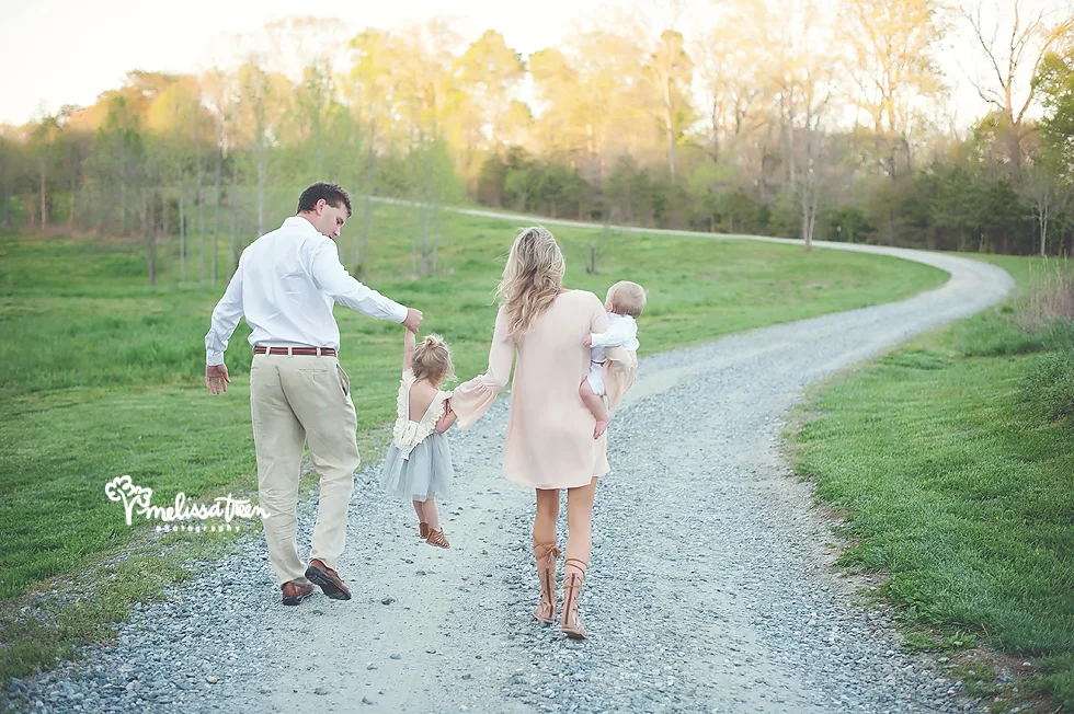 September has arrived in all of it's glory and North Carolina scenery is stunning this time of year.&nbsp; Fall family photo shoots are filling our calendar and now is the time to schedule for 2018 portrait sessions.&nbsp;&nbsp;Mom and Dad met me at…