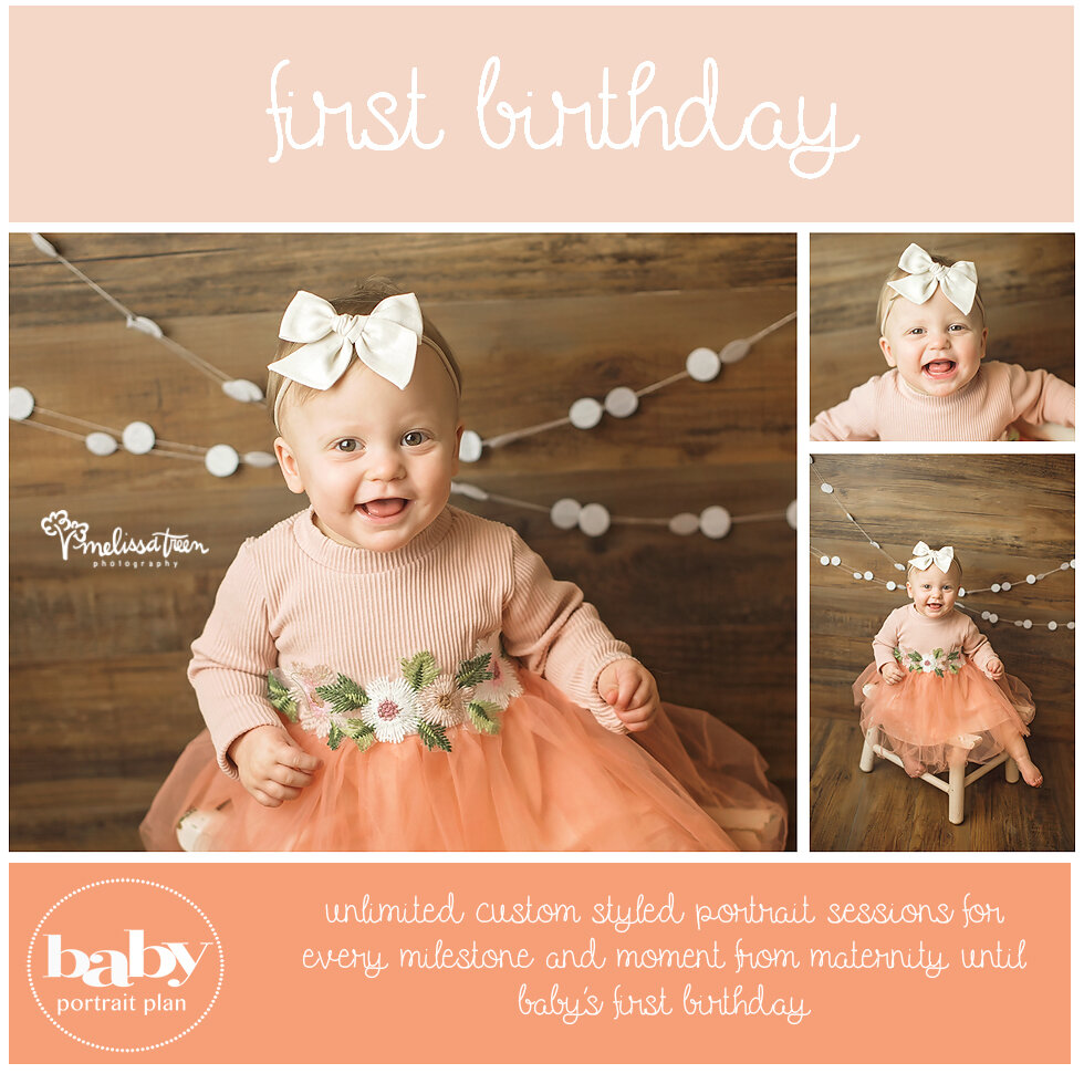 Baby's first year photography milestones Greensboro, Burlington,  Winston-Salem, Chapel Hill - Greensboro Newborn Photographer >> Melissa  Treen Photography