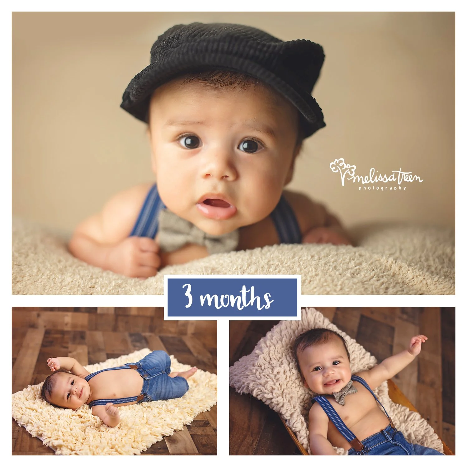 3 month milestone photo shoot greensboro baby photographer