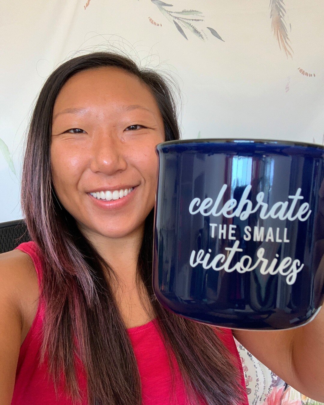 Celebrating you for crossing one thing off your to-do list.
Celebrating you for writing one paragraph of your book.
Celebrating you for sending out that email.
Celebrating you for making one new connection.

It's the little actions that create habits