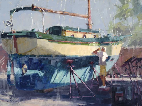 Boatyard Solitude by Debra Huse 12x16 web copy.jpg