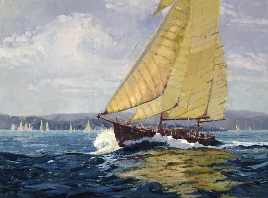 Island Tradewinds 2014, 30x40, Oil on Linen