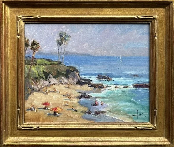 Beach Day 8x10 Laguna Beach 2024 Debra Huse  copy.jpeg