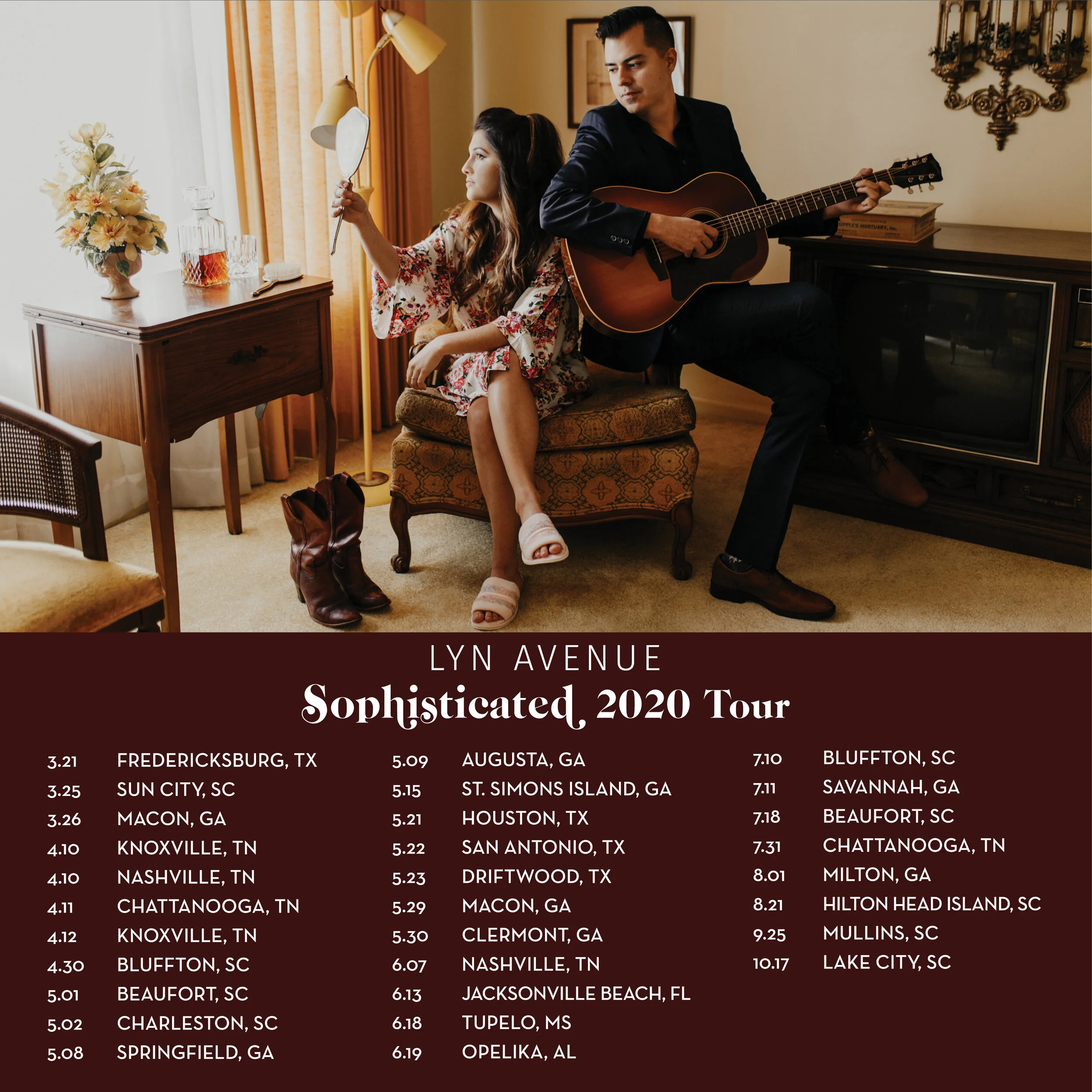 Sophisticated Tour 2020!