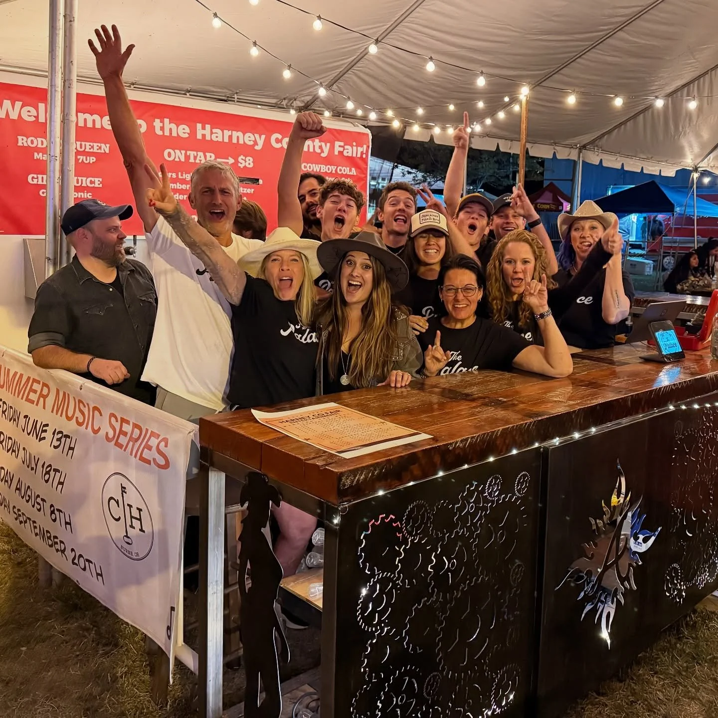 This ain&rsquo;t our first rodeo 🐎 
🥔 All the potato things, gorgeous scenery, 🌵 cool dive bars, some amazing people, and some great shows!! 🎶🥃 Thanks for having us out @historiccentralhotel @thepalaceinburns for the @harneycountyfairandrodeo it