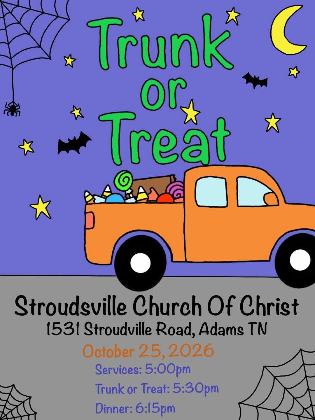 Stroudsville Trunk or Treat
