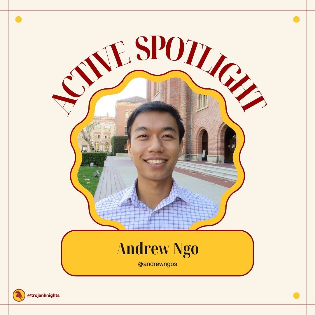 Monday calls for our next active spotlight, Andrew!