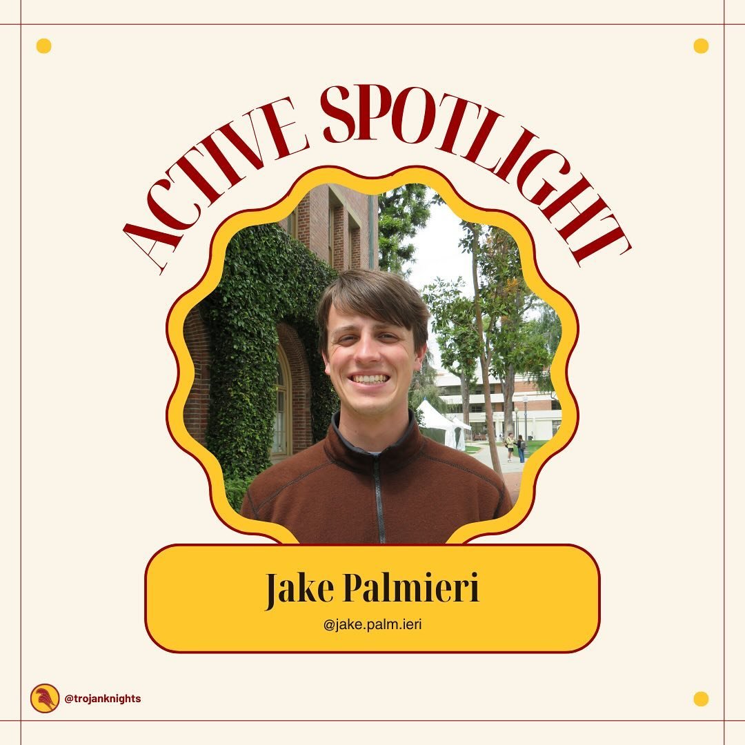 Only a few more active spotlights for the school year, here&rsquo;s @jake.palm.ieri !