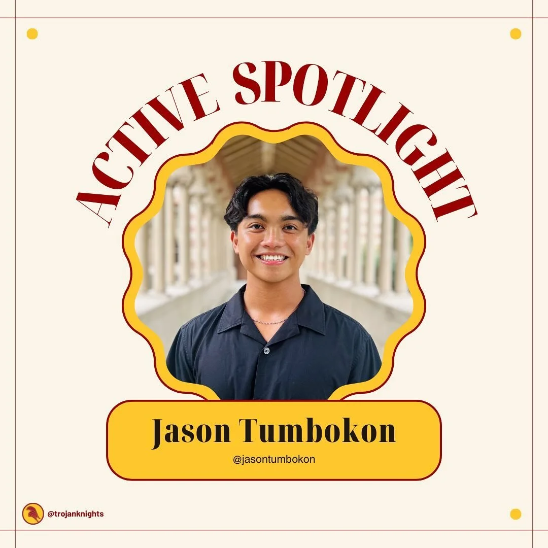 Cheers to an amazing school year, and today&rsquo;s active spotlight, @jasontumbokon! ✌️⚔️