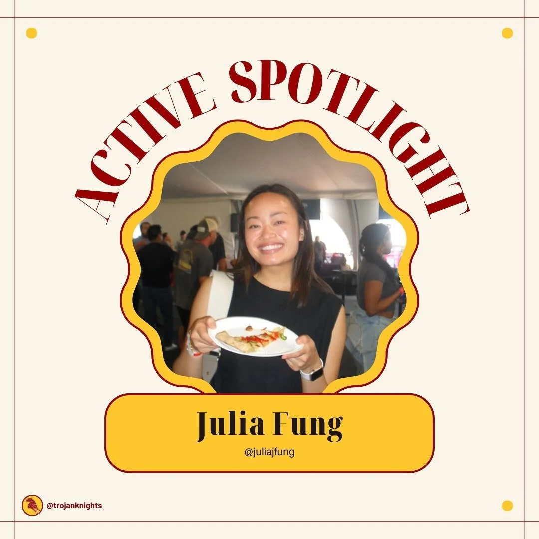 And our last spotlight for this school year, @juliajfung!