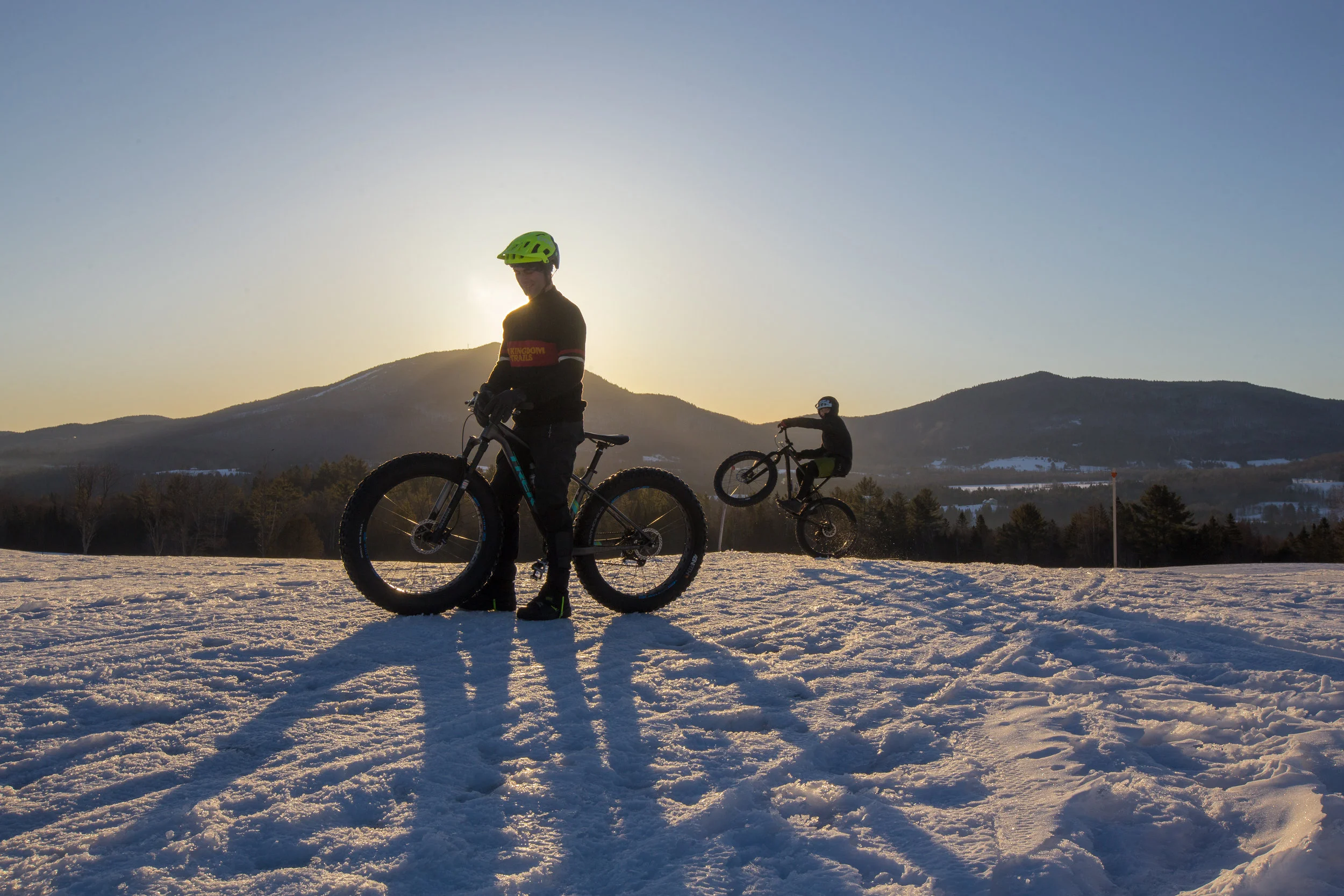 Knight Ide/Day Ide Fat Bike Darling Hill East Burke Vermont April 2018