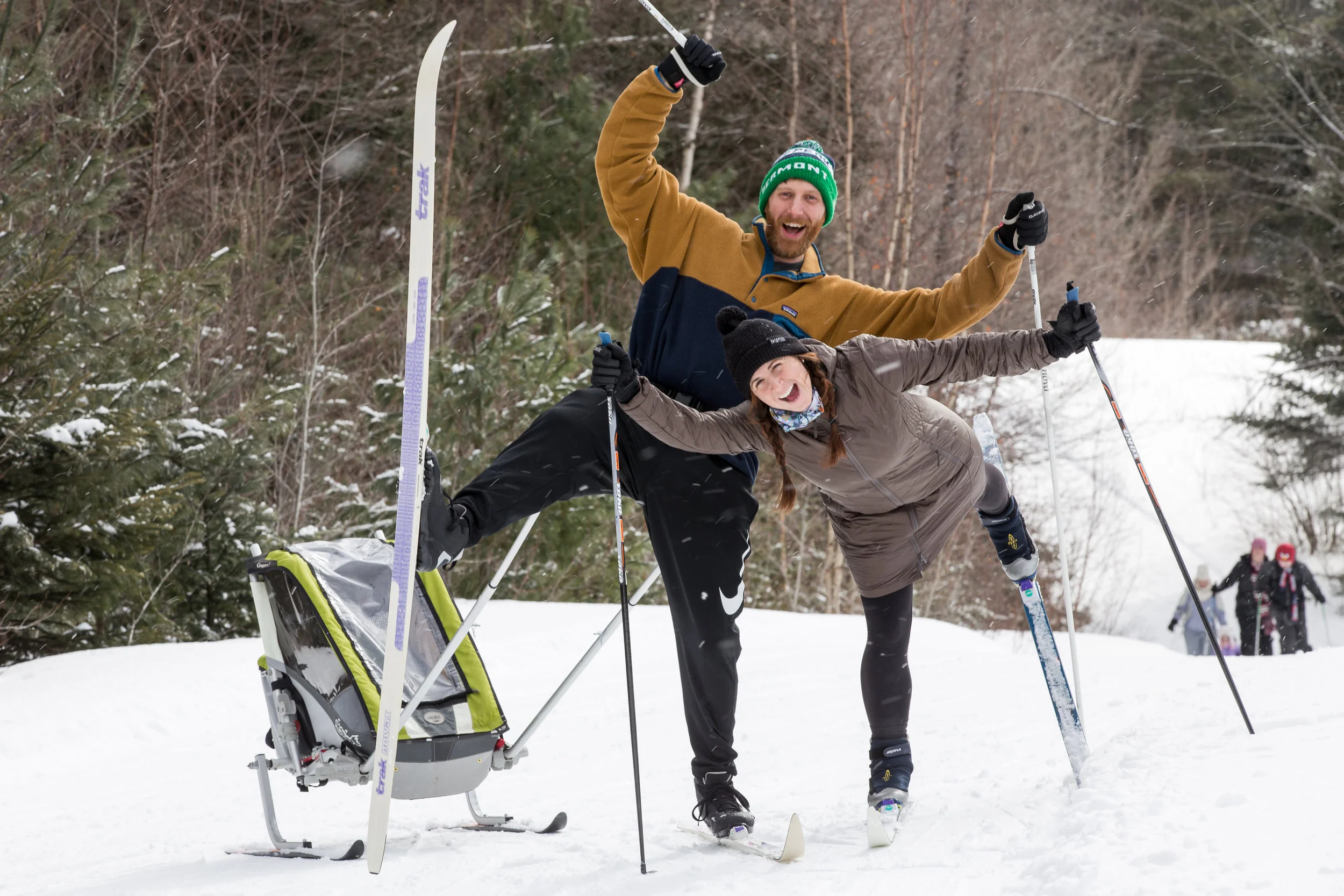 Dashney Nordic Ski center at Burke Mountain.
