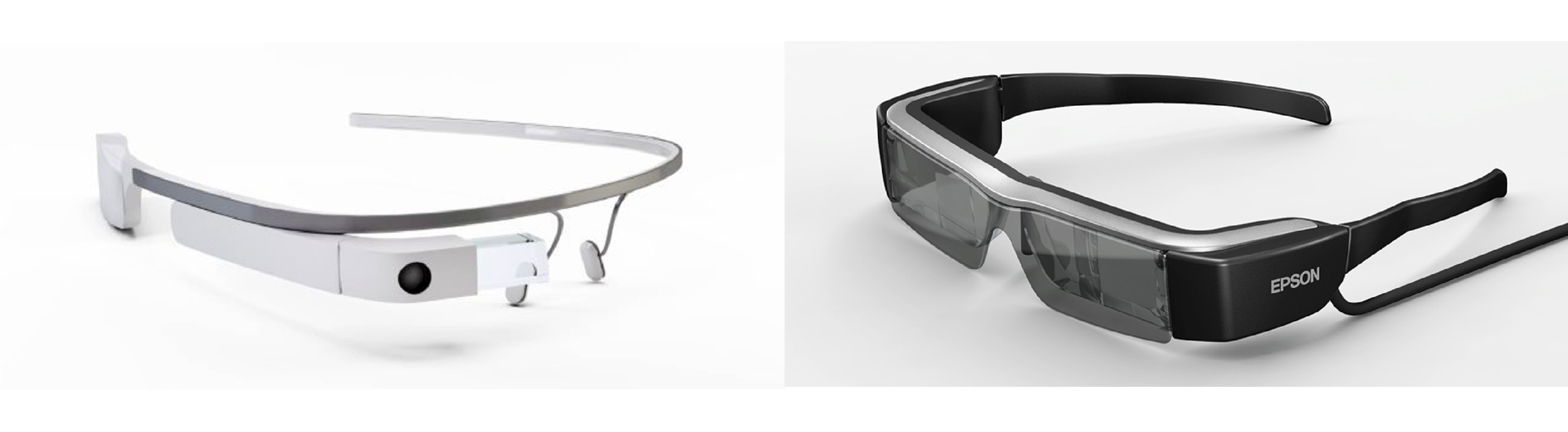 Google Glass vs Epson Moverio BT 200