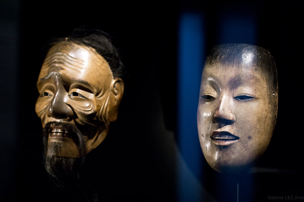 Masques asiatiques du théâtre No