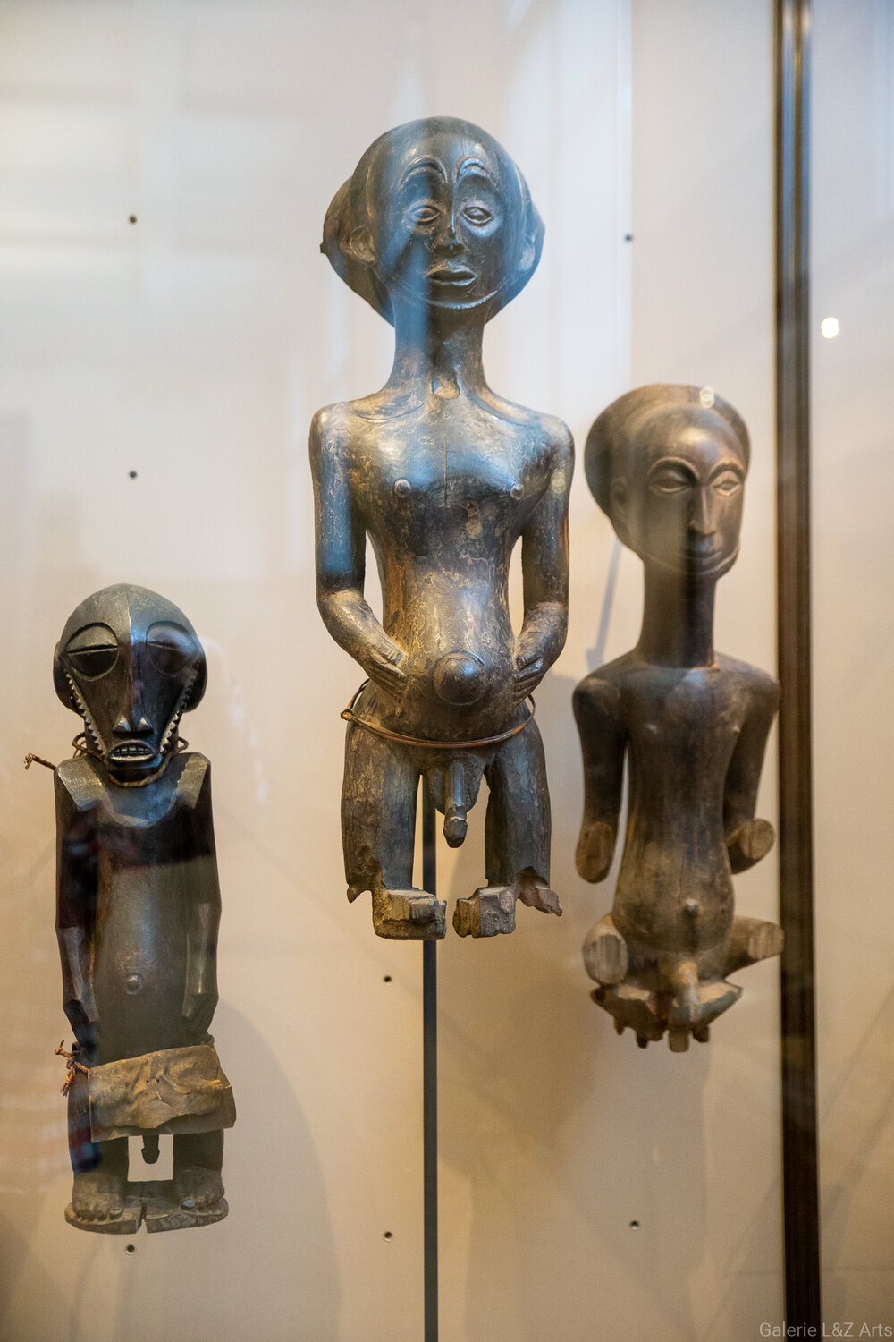 Statues africaines Bembe et Hemba