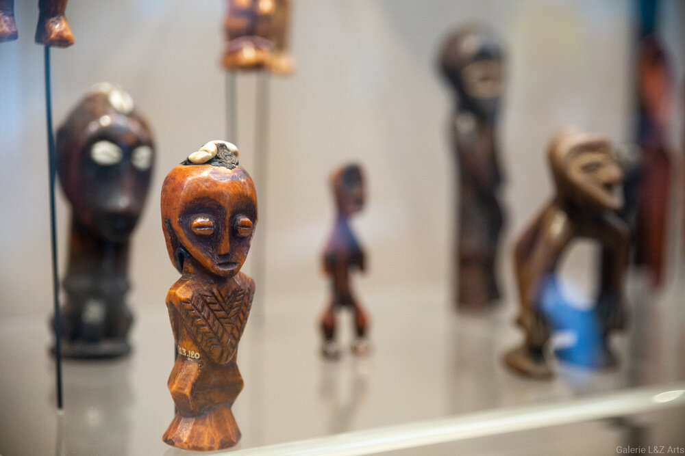 Figurine africaine Lega en ivoire