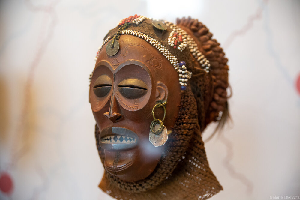 Masque africain Chokwe Pwo